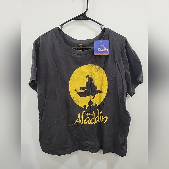Disney | Tops | Disney Aladdin Crop Top | Poshmark